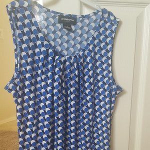 Liz Claiborne Sleeveless Top